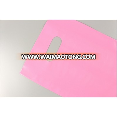 Custom foldable plastic shopping bag with colour printing