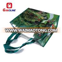 Factory supplied handmade pp woven feed bag